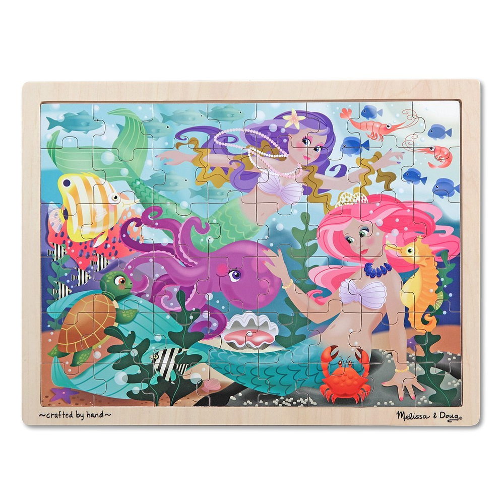 Melissa & Doug Mermaid Fantasea Jigsaw Puzzle 