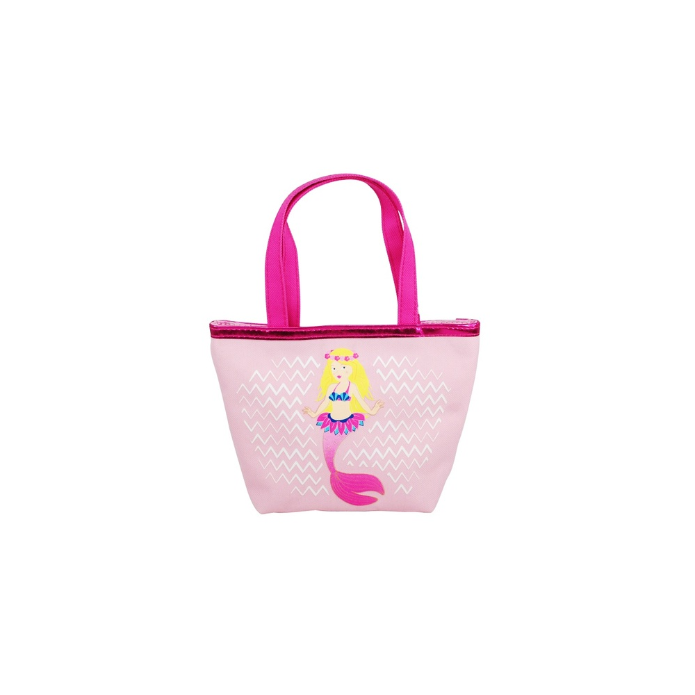 Pink Poppy Summer Mermaid Handbag 