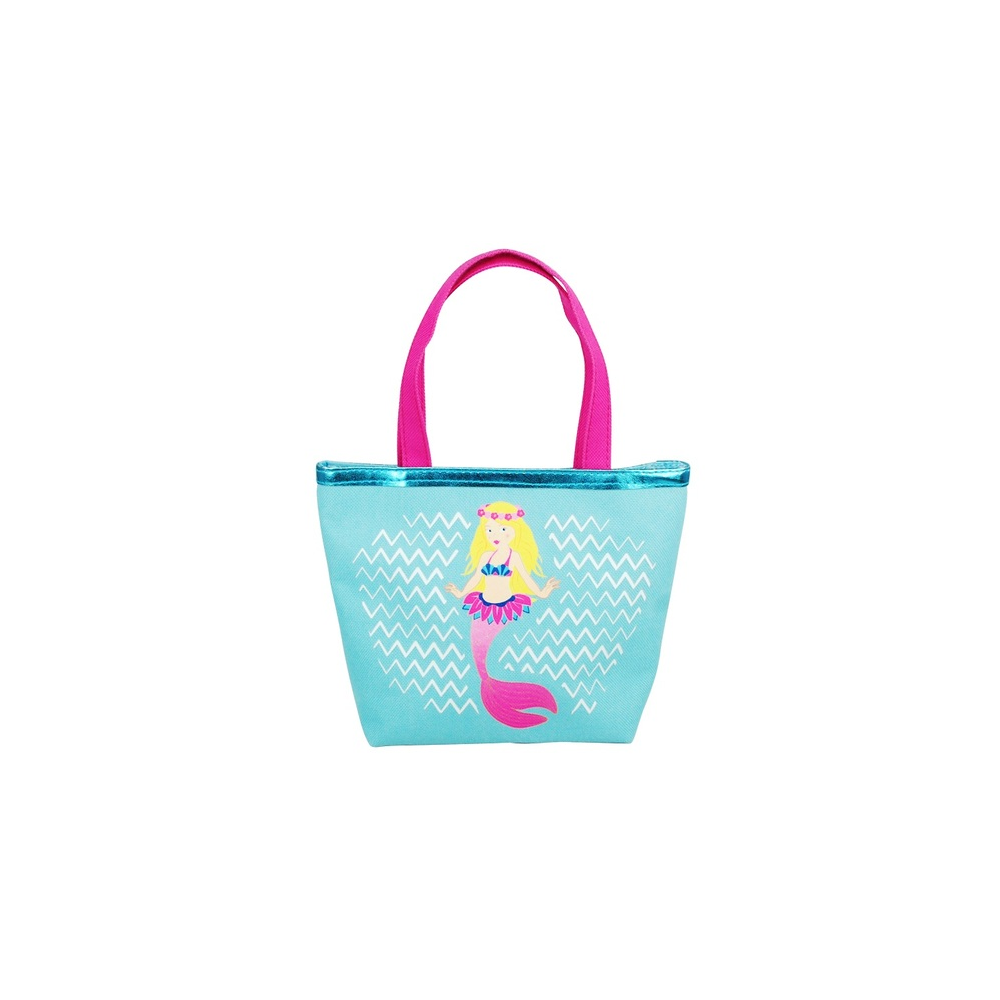 Pink Poppy Summer Mermaid Handbag