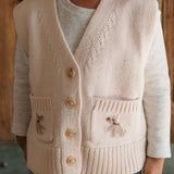 Acorn Puppy Dog Merino Vest