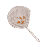 Acorn Flowers Bonnet Oatmeal
