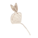 Acorn Bunny Beanie Cream Speckle