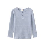Milky Henley Full-Length Sleeve