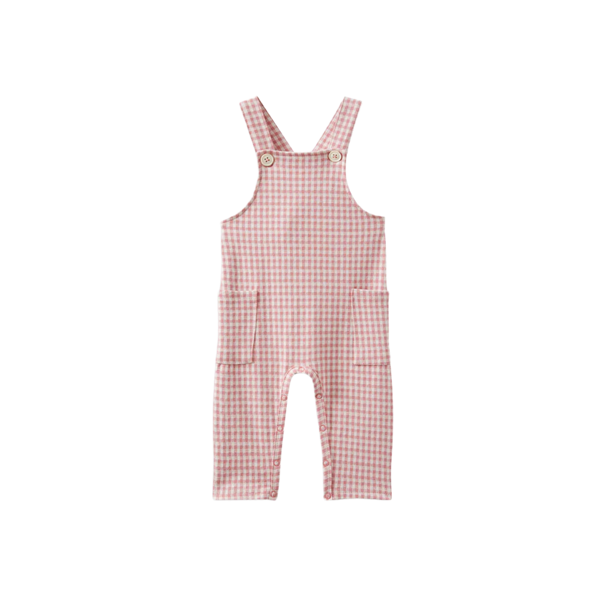 Milky Check Overall