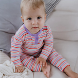 Milky Jellybean Waffle Romper