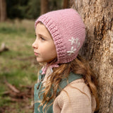 Acorn Flowers Bonnet Pink