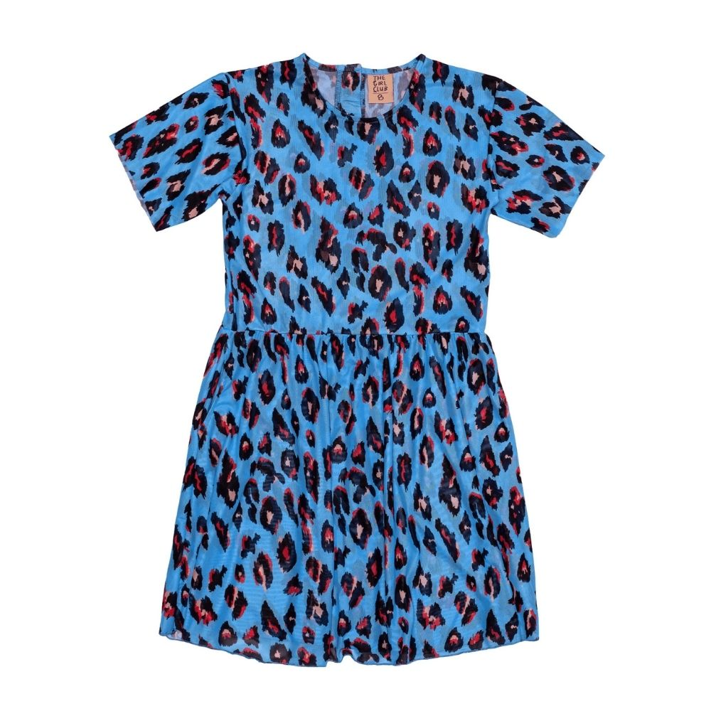 The Girl Club Leopard Print T-Shirt Dress