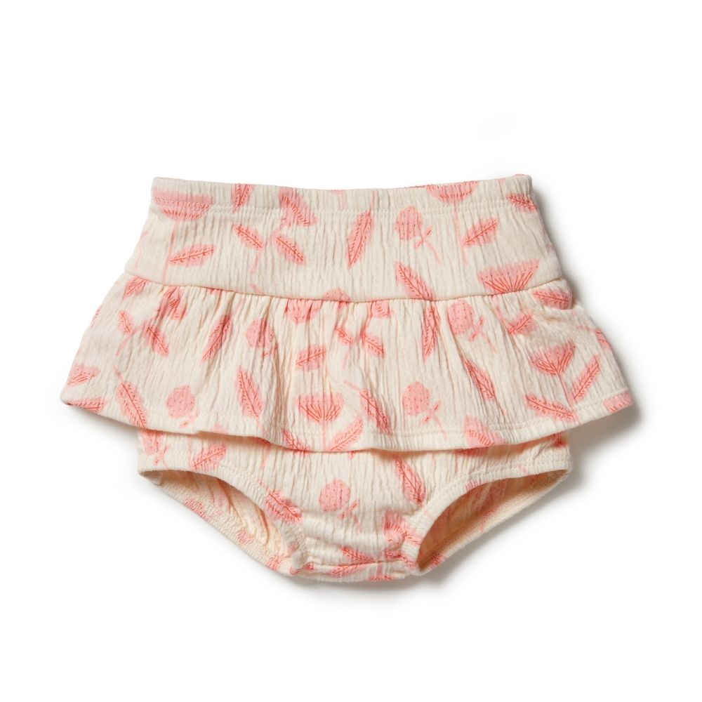 Wilson + Frenchy Crinkle Ruffle Nappy Pant