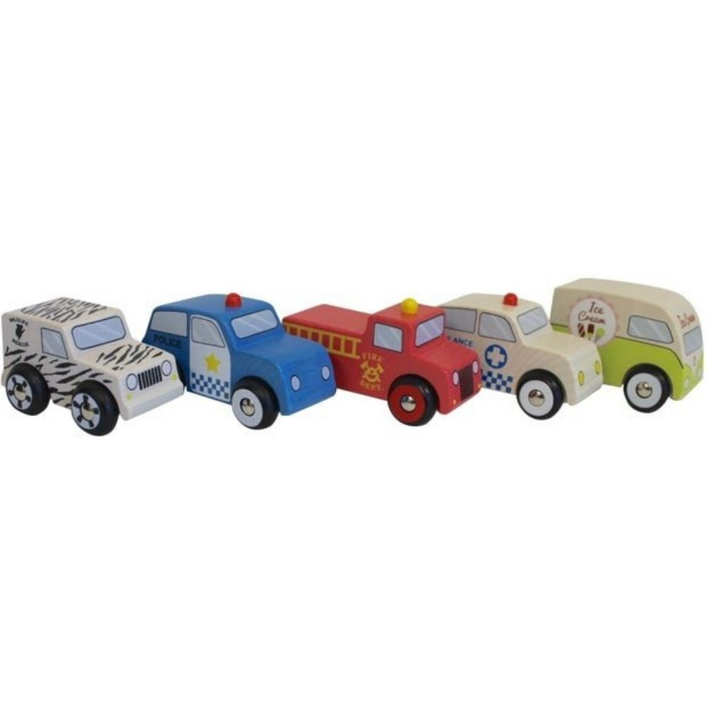 Discoveroo Emergency 5 Car Set