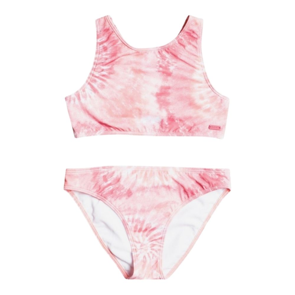 Roxy Colours Reflection Crop Top Bikini Set