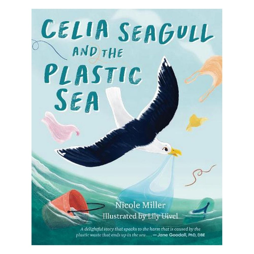 Celia Seagull + The Plastic Sea Book