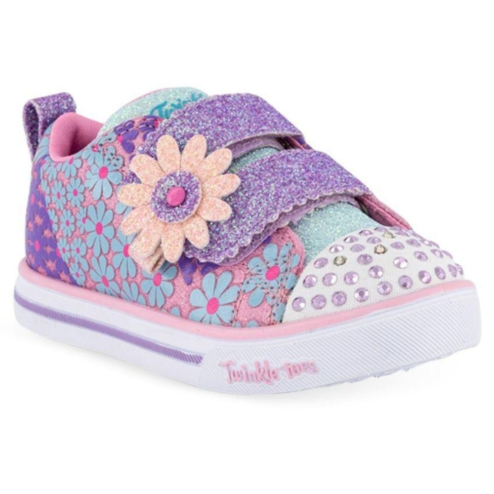 Skechers Sparkle Lite Mini Bloom Shoe - Toddler