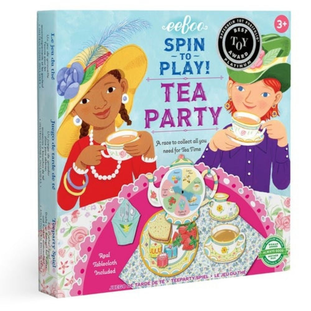 eeBoo Tea Party Spinner Game