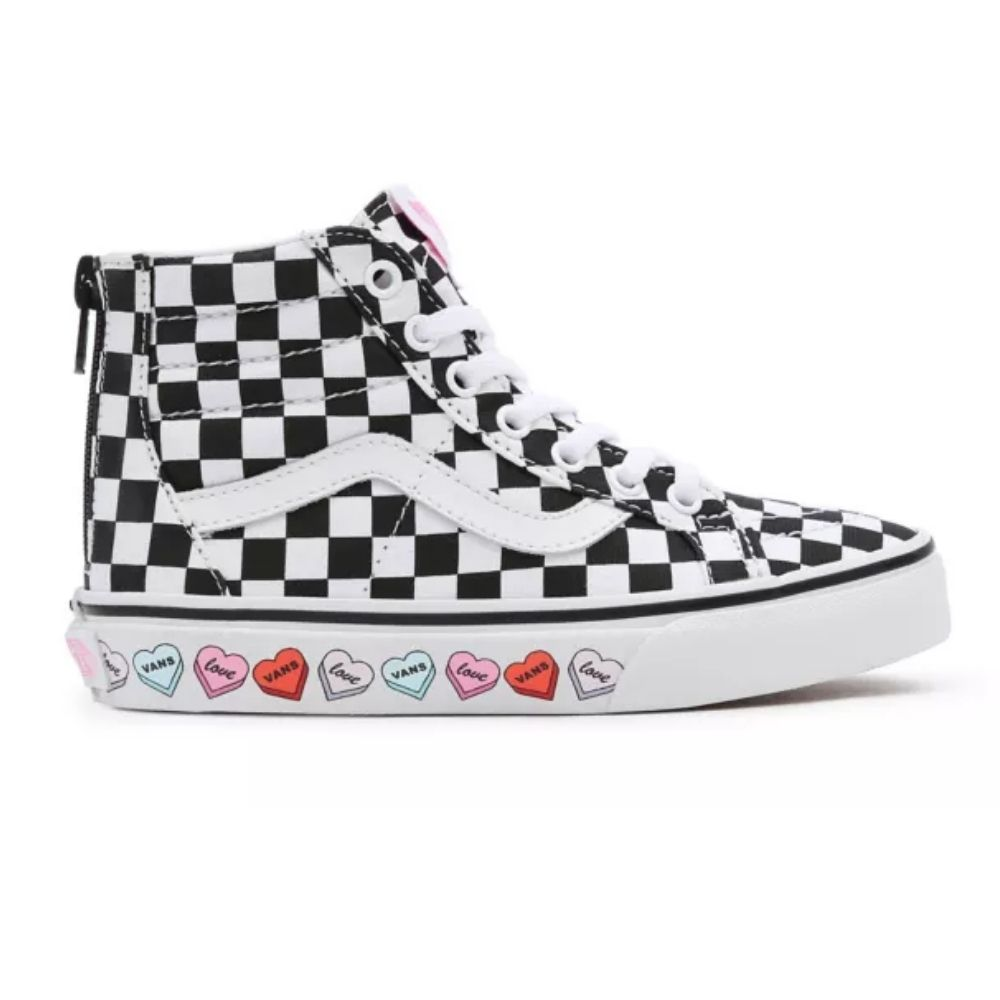 Vans Sk8-Hi Zip Candy Hearts Boot