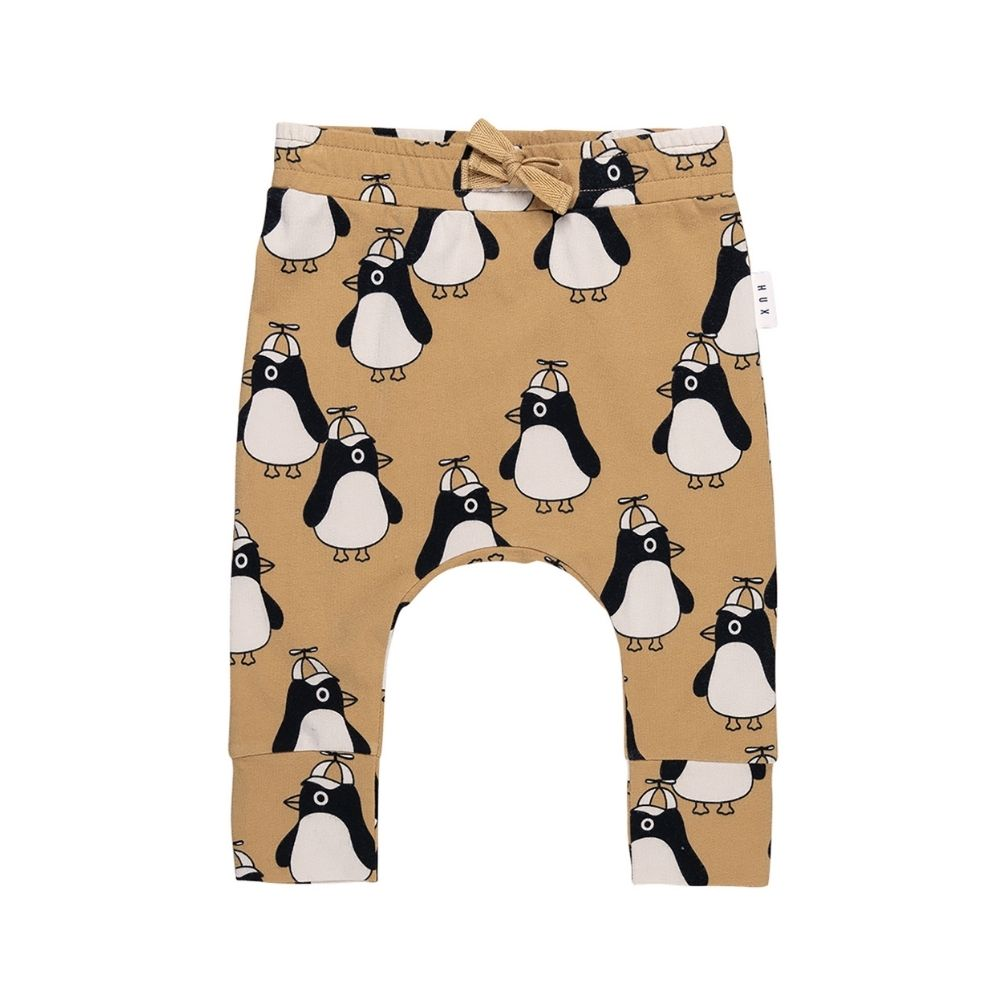 Huxbaby Cool Penguin Drop Crotch Pant