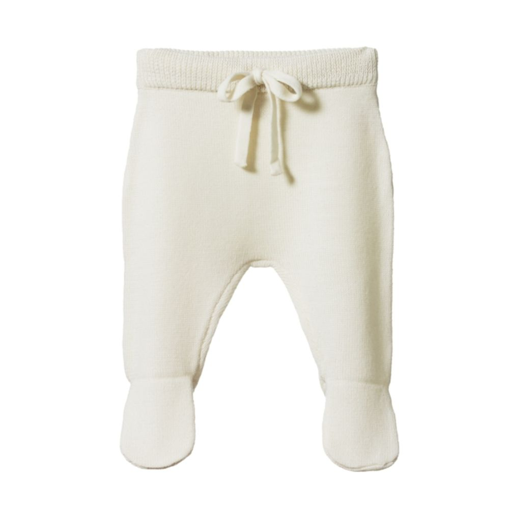 Nature Baby Merino Knit Footed Pant