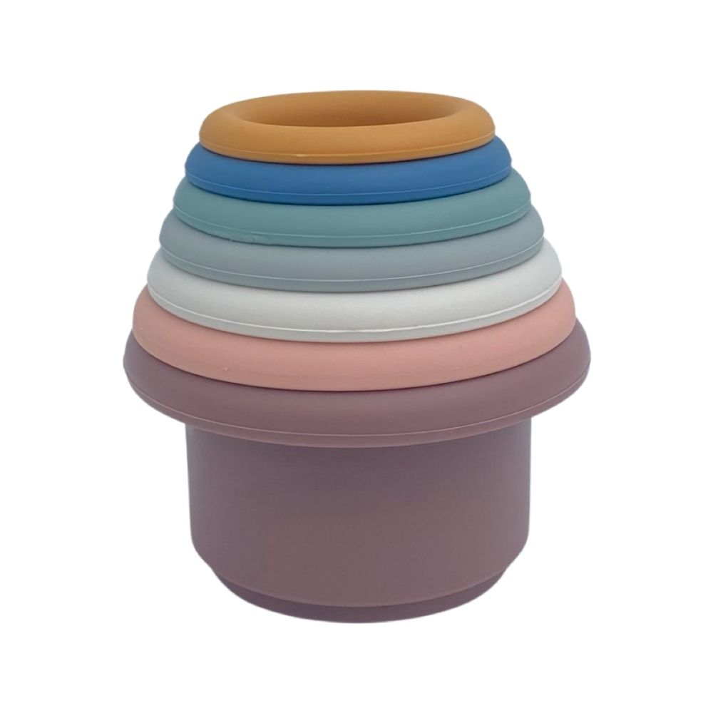 Petite Eats Silicone Stacking Cups 