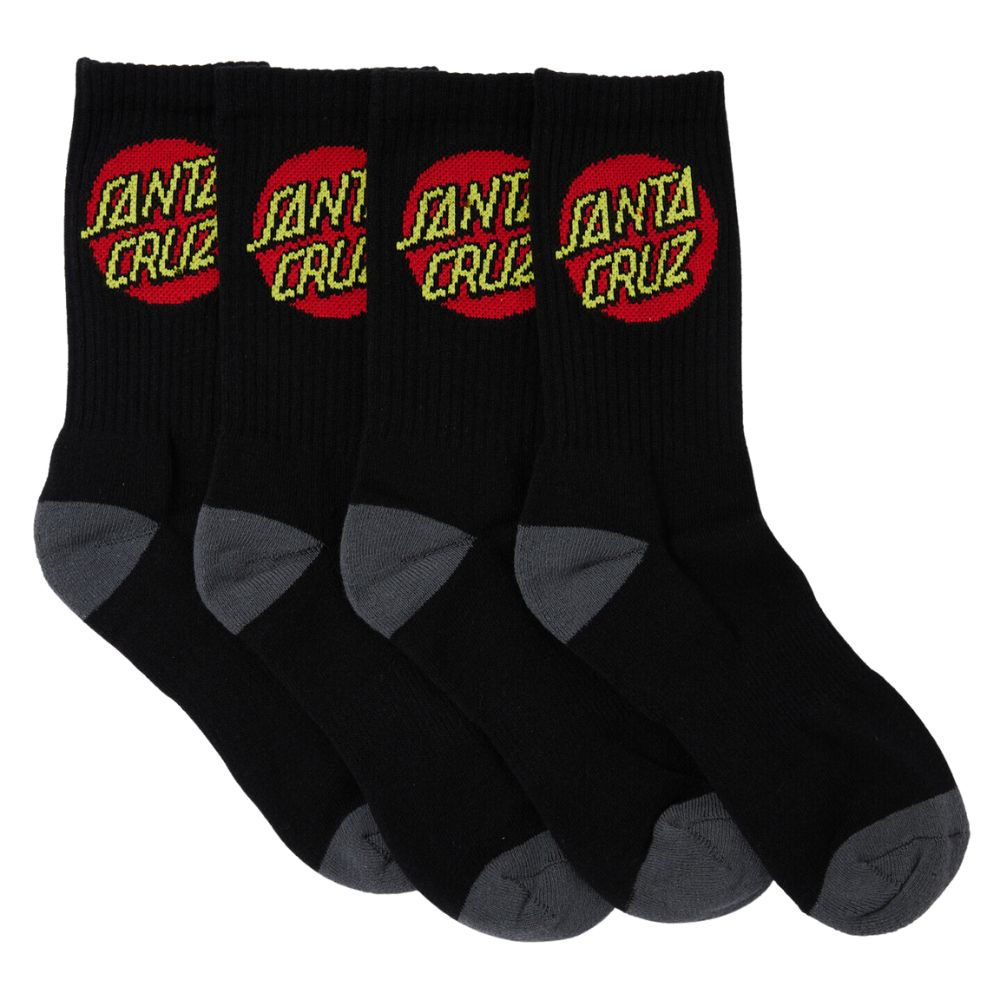 Santa Cruz Classic Dot Mid Sock - 4pk