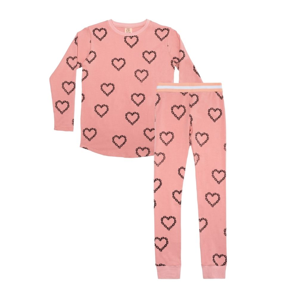The Girl Club Chain Heart Pyjamas