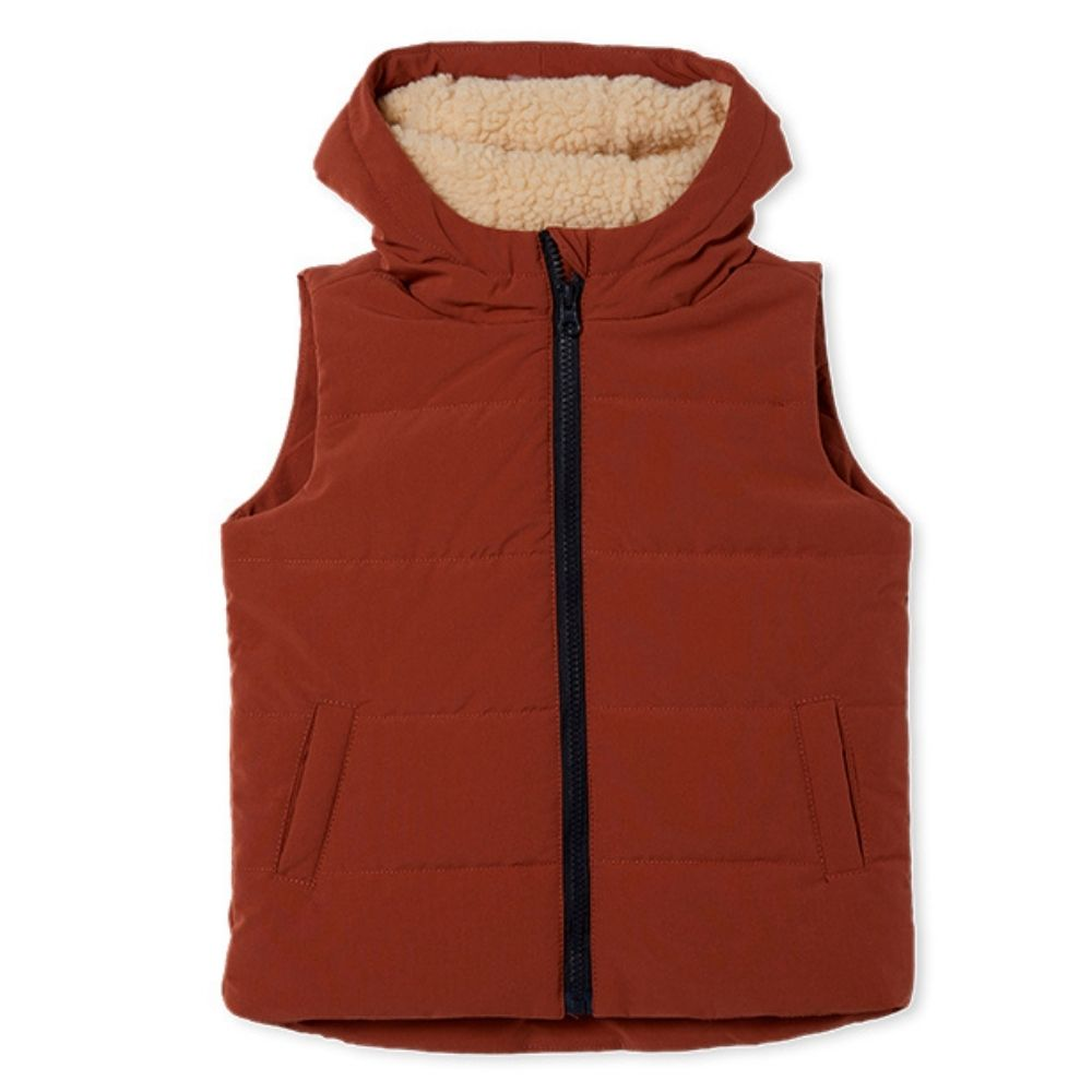 Milky Puffer Vest