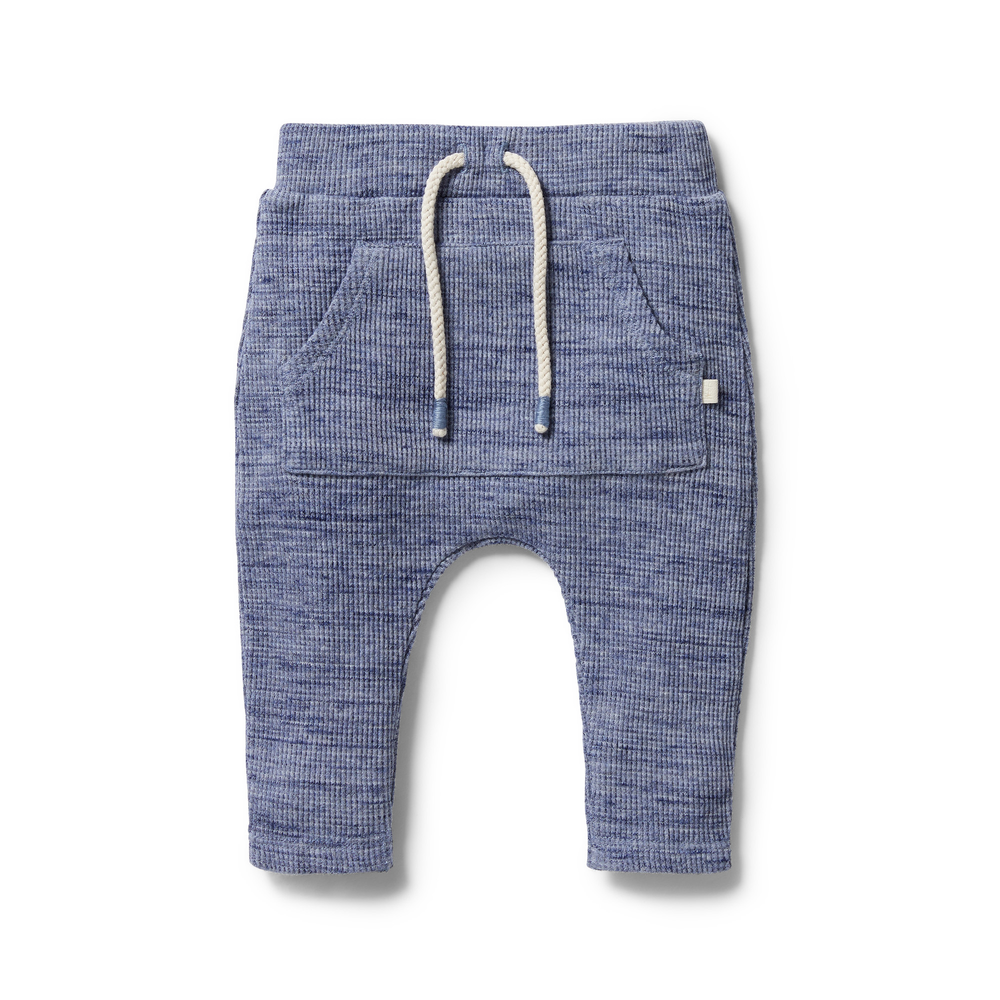 Wilson + Frenchy Organic Waffle Slouch Pant