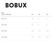 Bobux Xplorer Size Chart