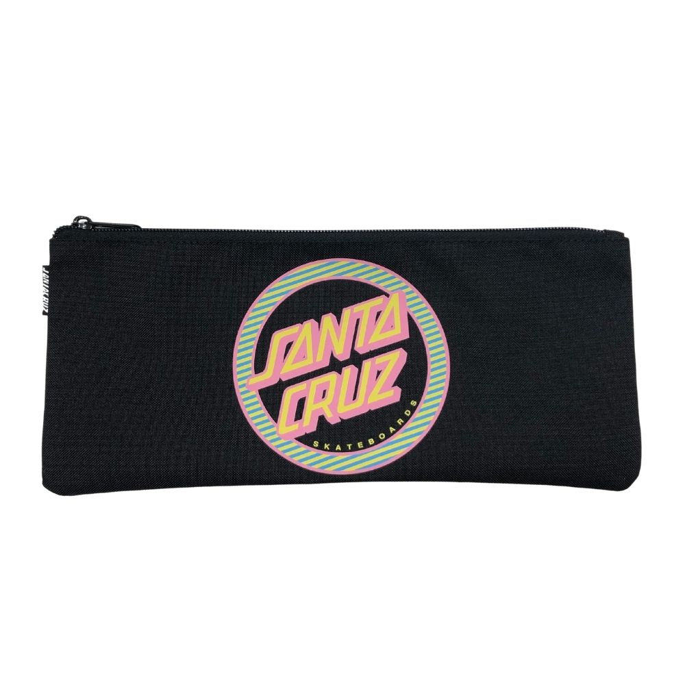 Santa Cruz Striped Reverse Dot Pencil Case