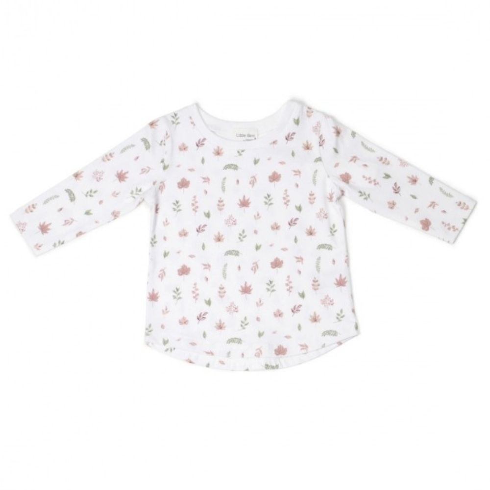 Little Bee By Dimples Long Sleeve Cotton Top