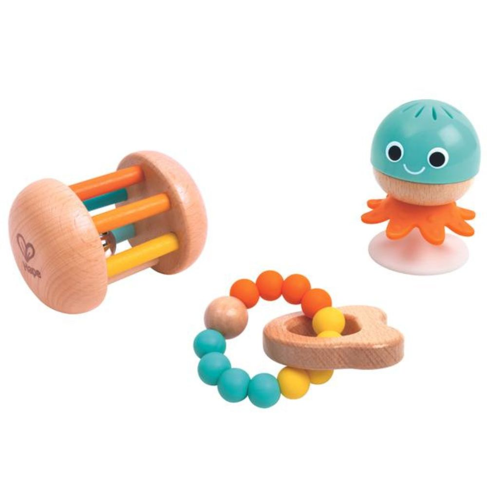 Hape Baby-To-Toddler Sensory Gift Set