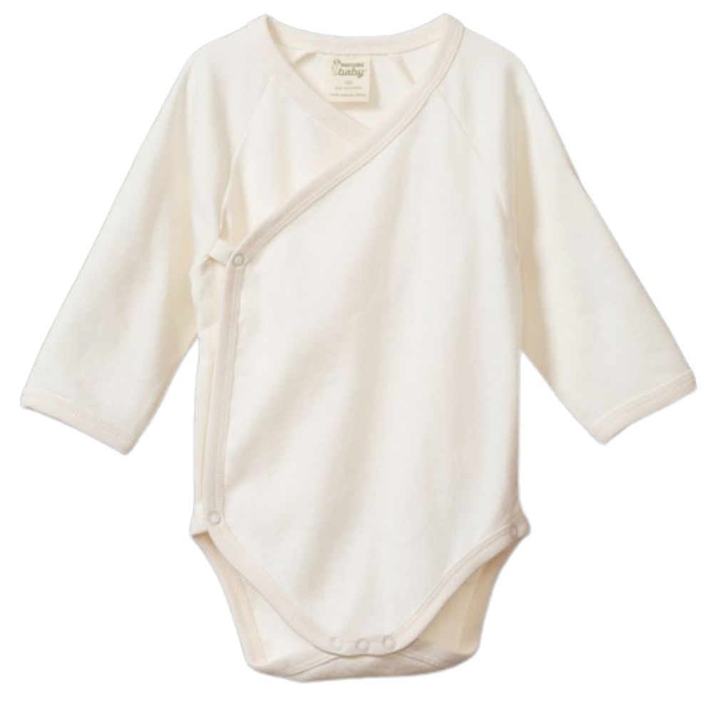 Nature Baby Long Sleeve Kimono Bodysuit