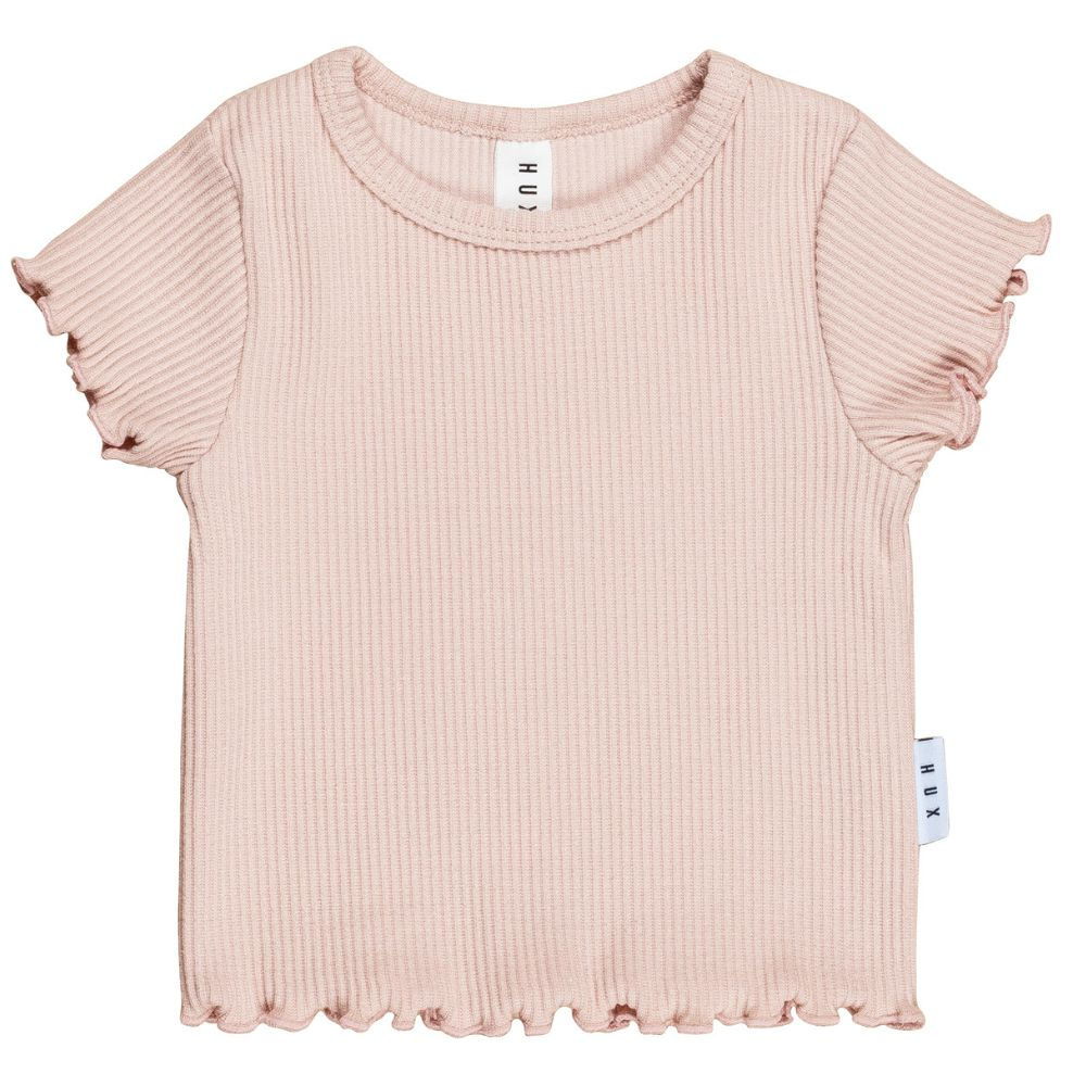 Huxbaby Rose Rib Tee