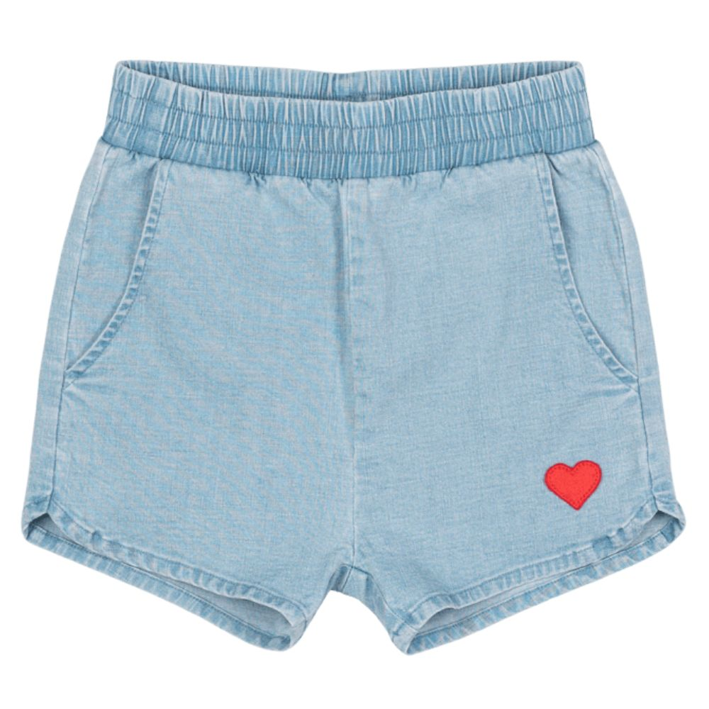 Rock Your Kid Blue Chambray Shorts