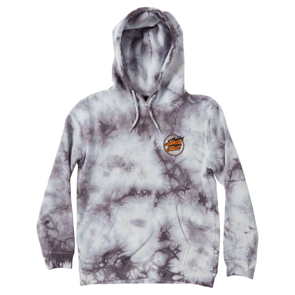 Santa Cruz Checked Out Flamed Dot Pullover Hoodie