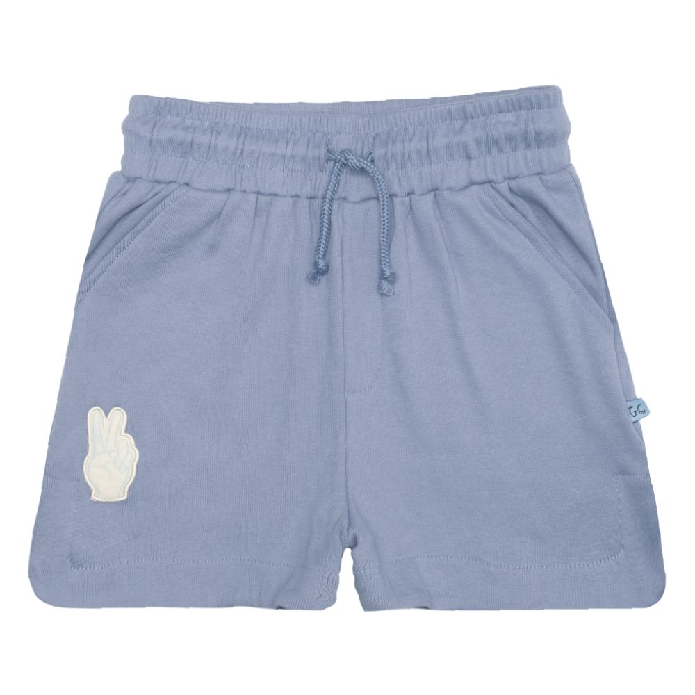 The Girl Club Cotton Rib Simple Short