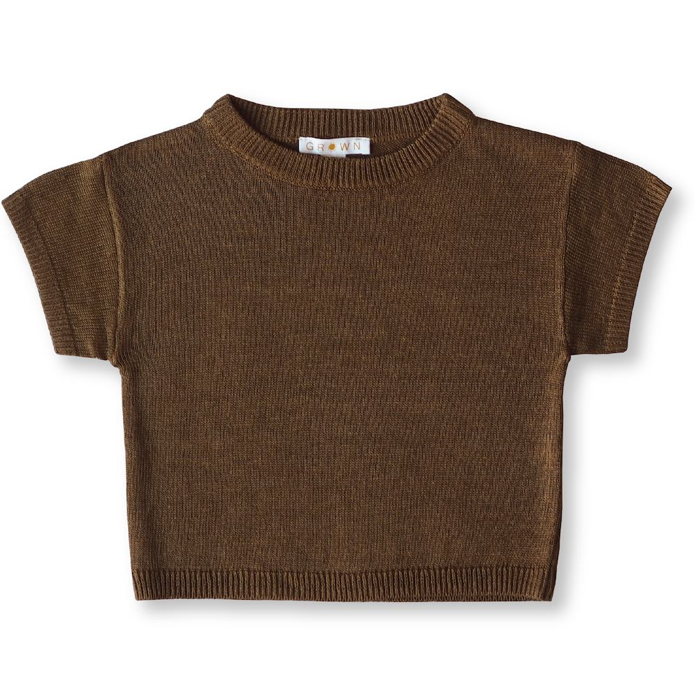 Grown Linen Knit Tee