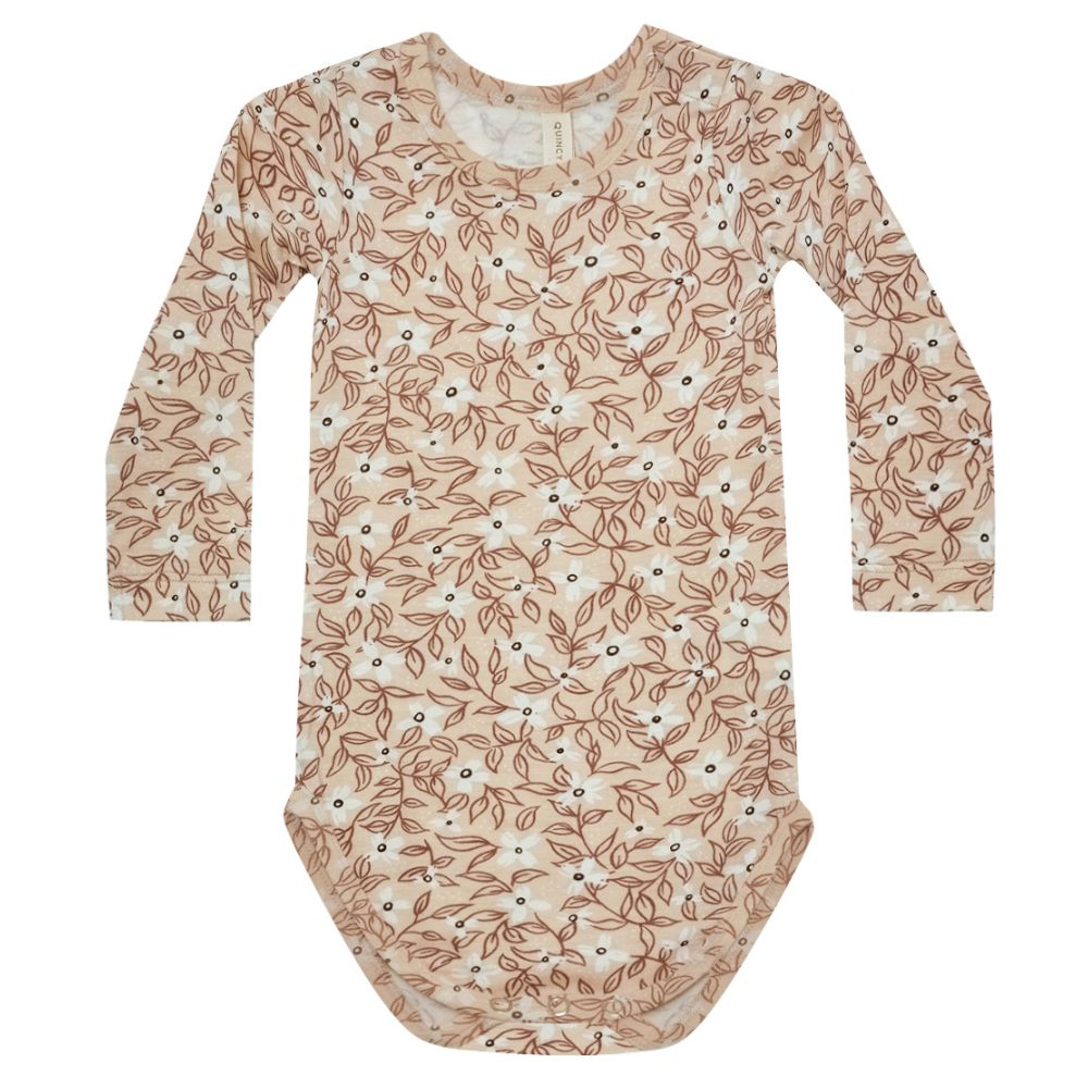 Quincy Mae Bamboo Long Sleeve Bodysuit