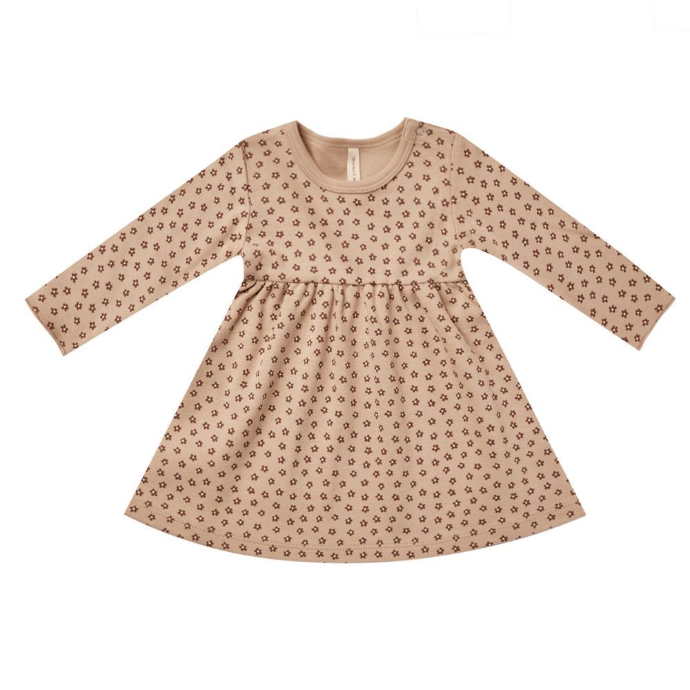 Quincy Mae Long Sleeve Jersey Dress - Ditsy Bloom Quincy Mae Long Sleeve Jersey Dress - Ditsy Bloom