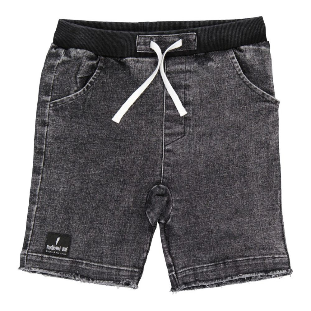Radicool Dude Checkerboard Pocket Denim Shorts