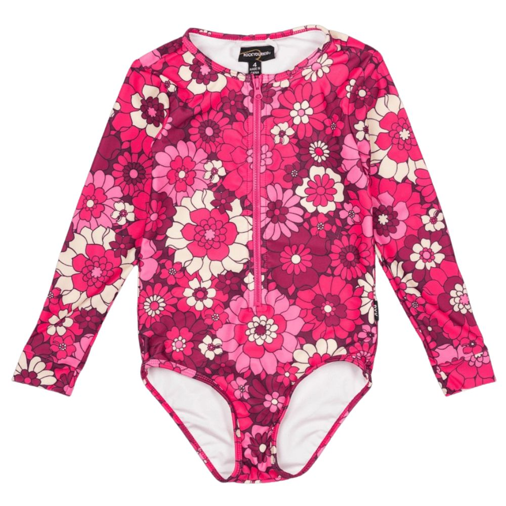 Rock Your Kid Long Sleeve Rashie Swimsuit