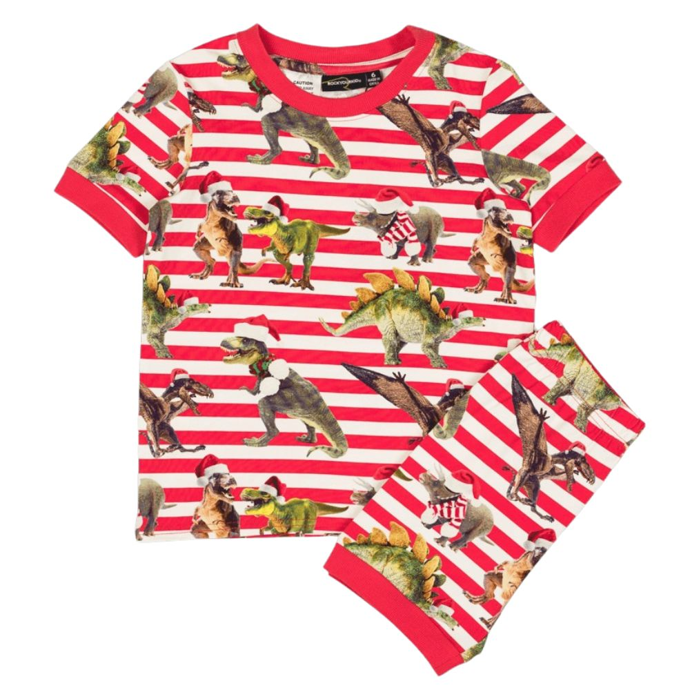 Rock Your Kid Short Sleeve Christmas Pyjamas