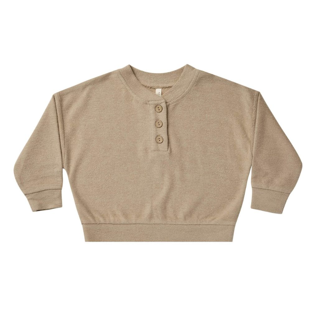 Rylee + Cru Henley Sweatshirt