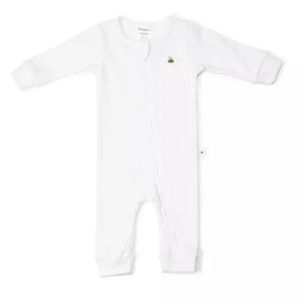 Dimples Cotton Zip Babygrow