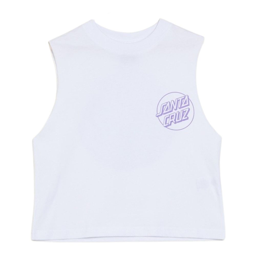 Santa Cruz Homebreak Cropped Muscle Tee