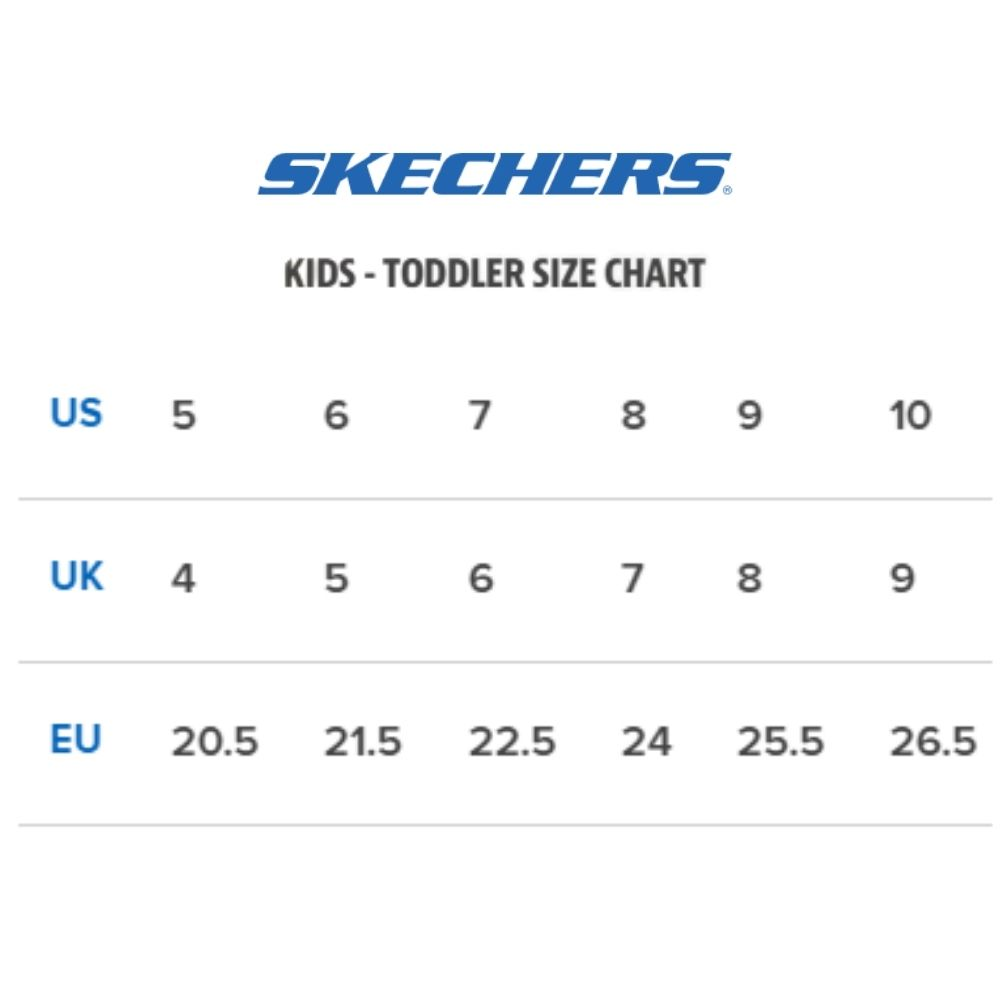 skechers kids shoe size chart