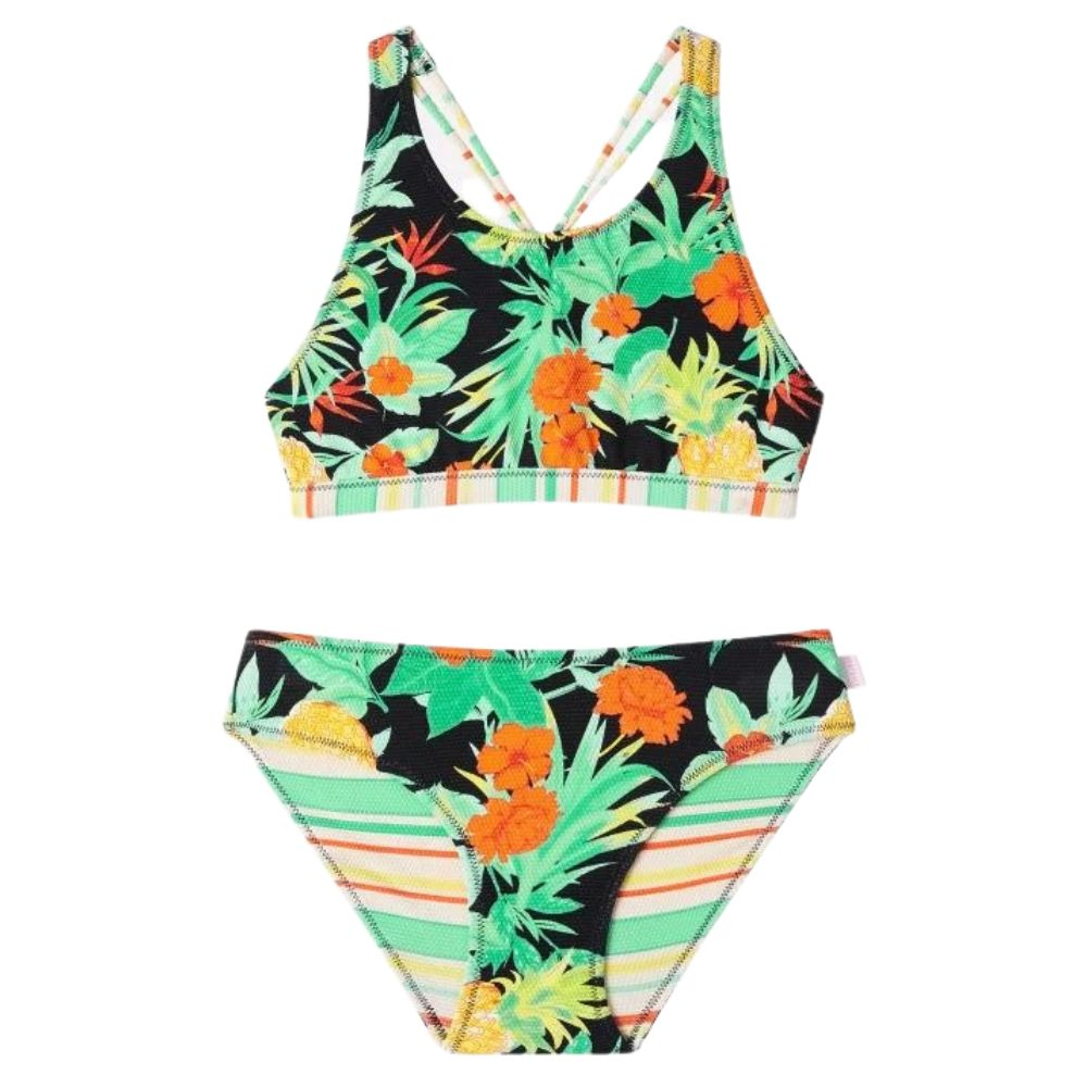 Seafolly Tropical Nights Reversible Bikini Set - Girls Swimwear ...