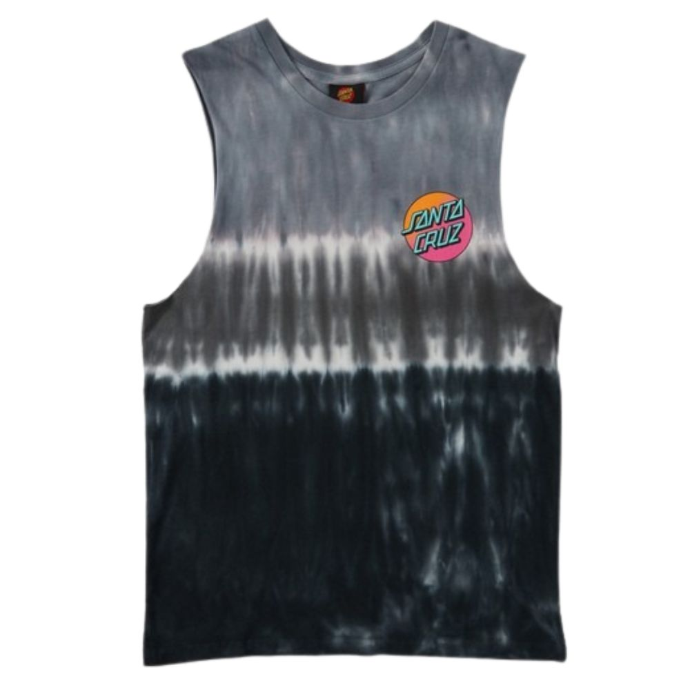 Santa Cruz Pop Fade Dot Muscle Tee