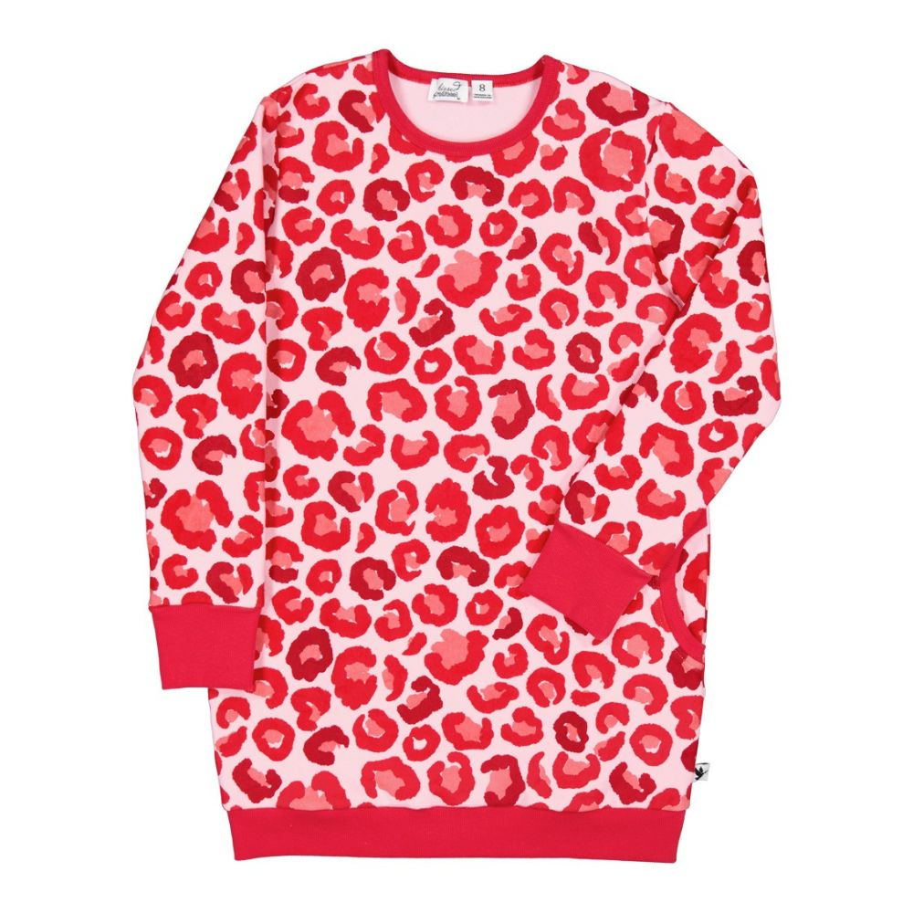 Kissed by Radicool Leopard Sweater Dress