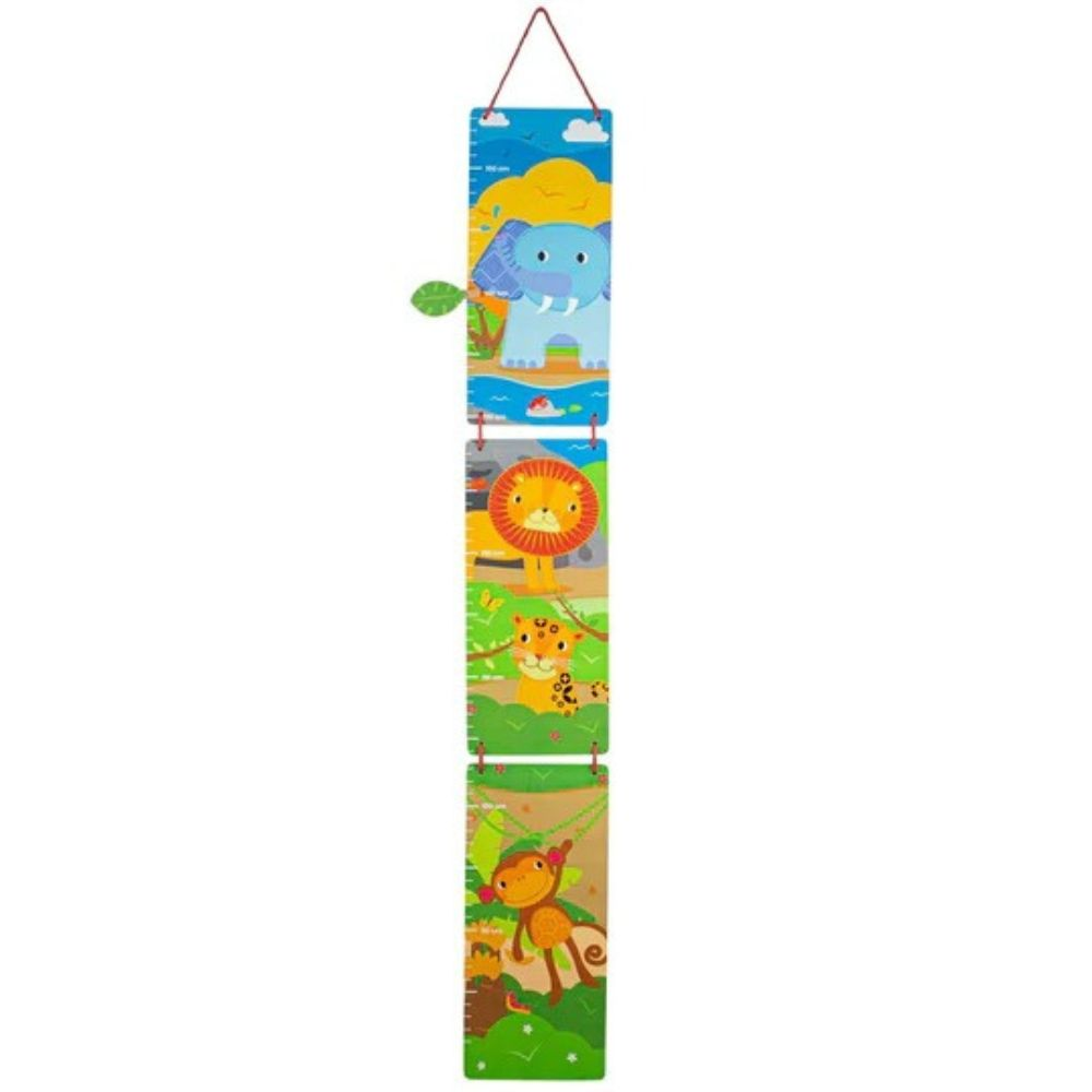 Bigjigs Toys Wooden Jungle Height Chart