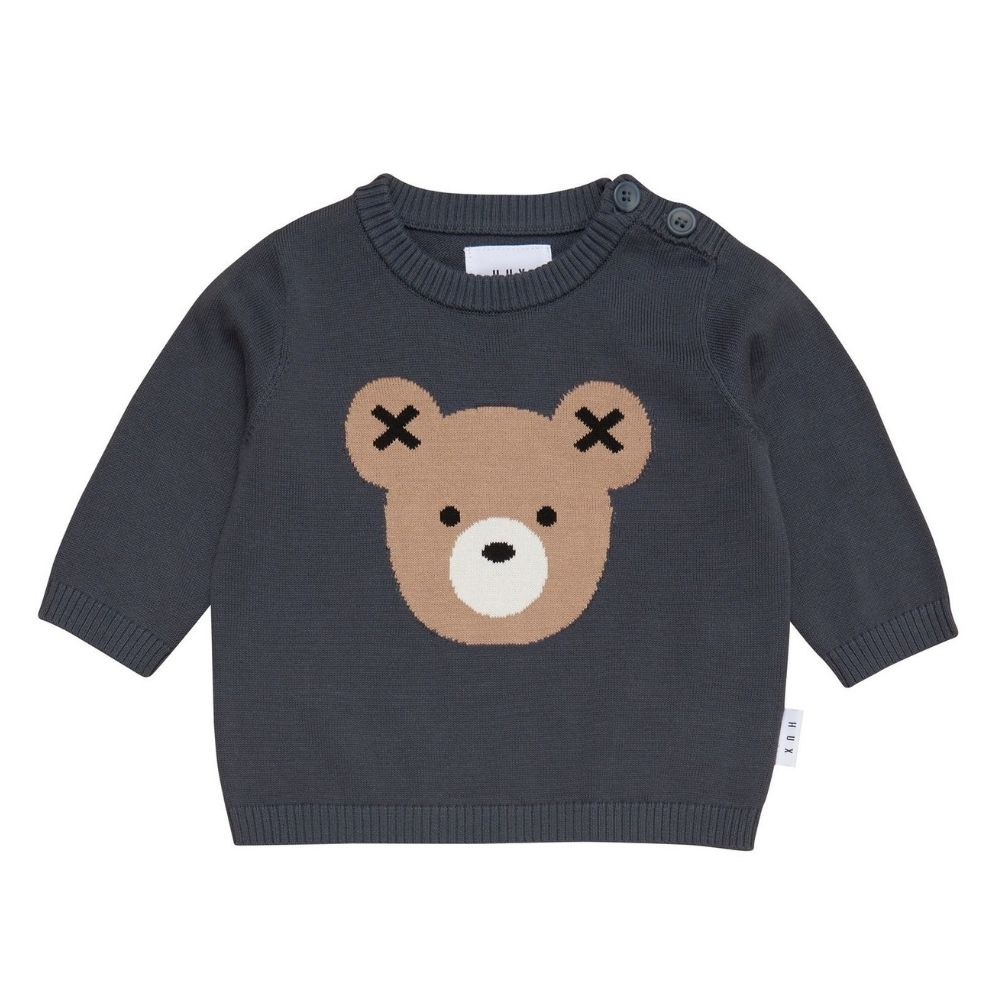 Huxbaby Huxbear Head Knit Jumper