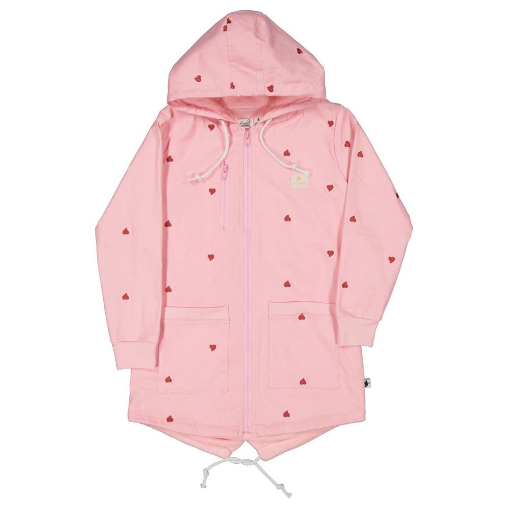 Kissed by Radicool Hearts Denim Jacket